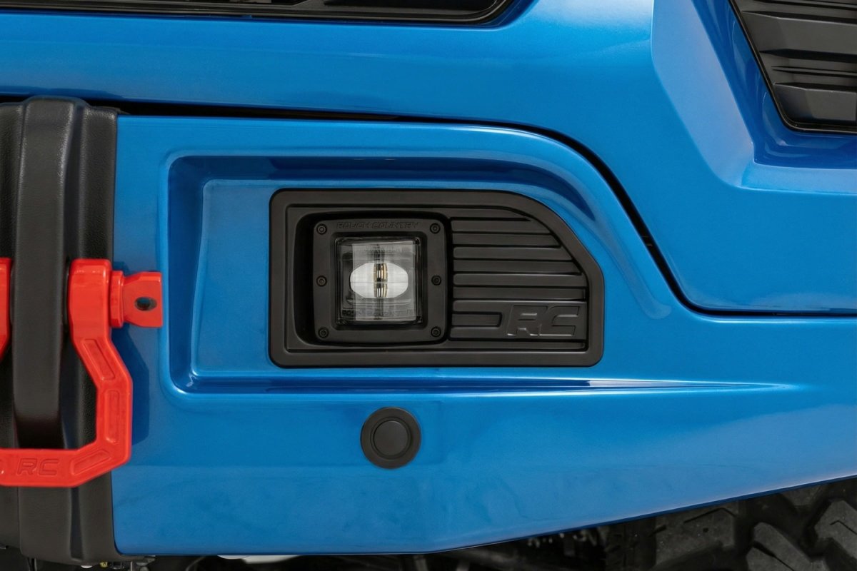 Chevrolet Silverado 1500 Bumper - Front - Rough Country - FXS - North Sky Blue - '23-'26